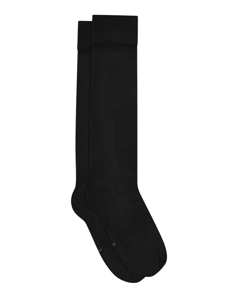 Frau, Savannah Kneehigh Socks, Black, One Size