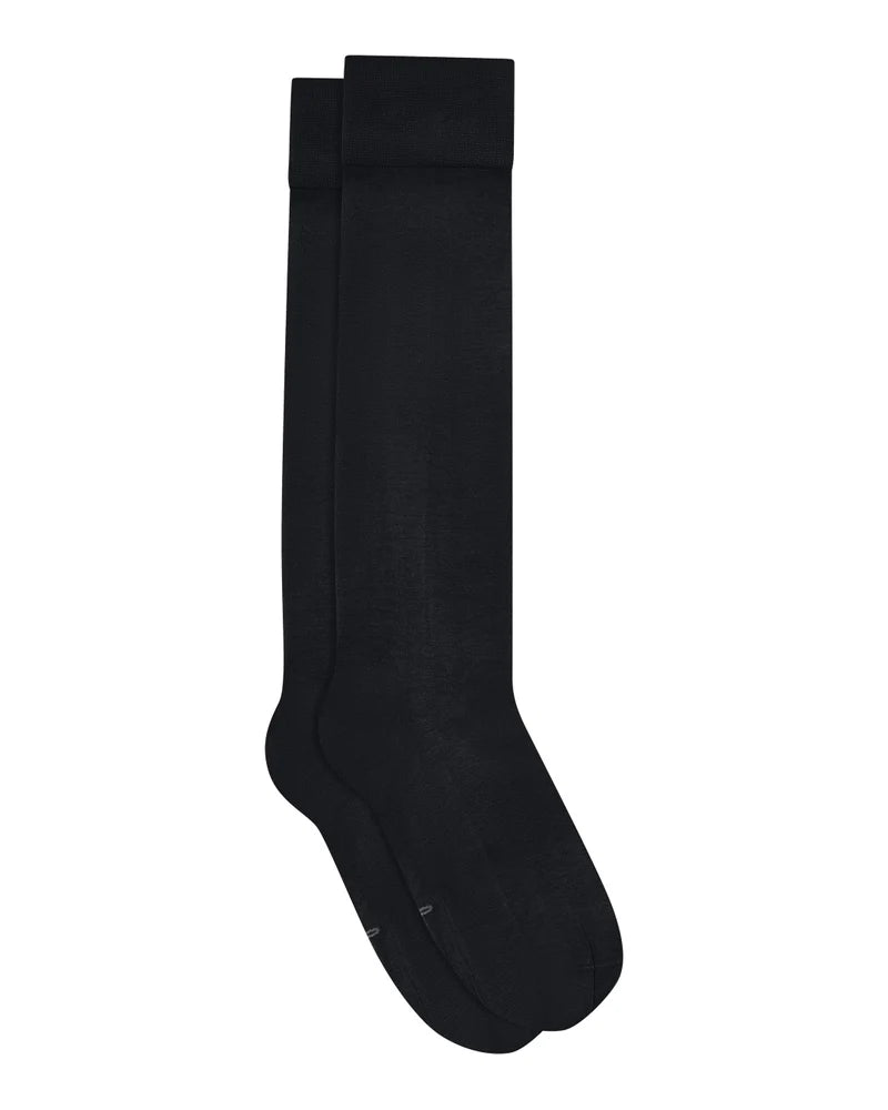 Frau, Savannah Kneehigh Socks, Dark Navy, One Size
