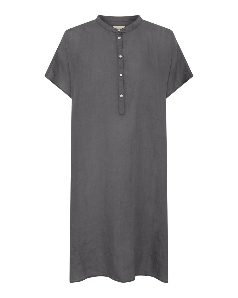 Frau, Seoul SS Pure Linen Dress, Beluga, One Size