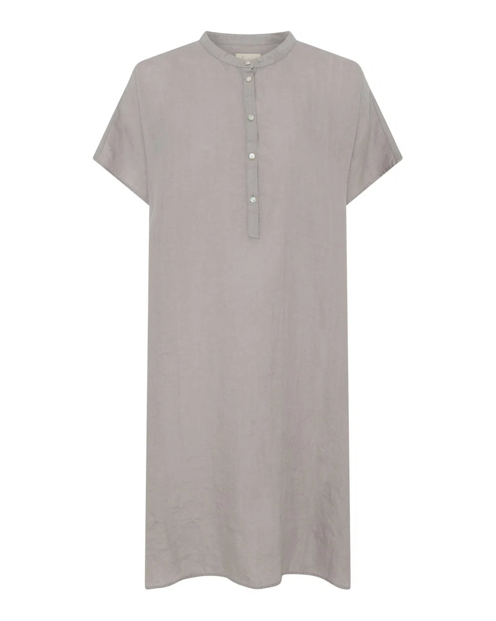 Frau, Seoul SS Pure Linen Dress, Dove, One Size