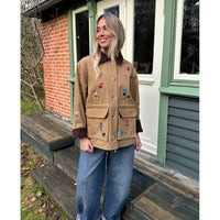Sissel Edelbo, Cara Jacket, Camel-Sissel Edelbo-Minlillebutik.dk