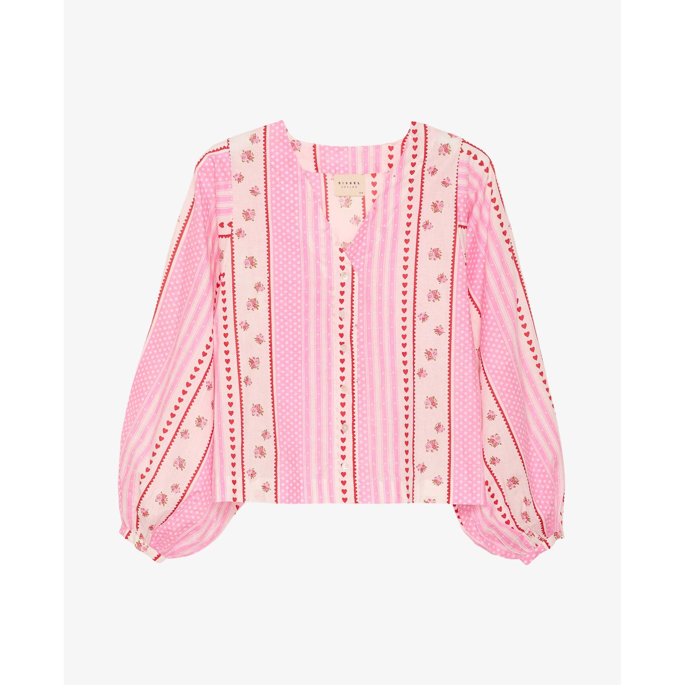 Sissel Edelbo, Ea Shirt, Rose-Sissel Edelbo-Minlillebutik.dk