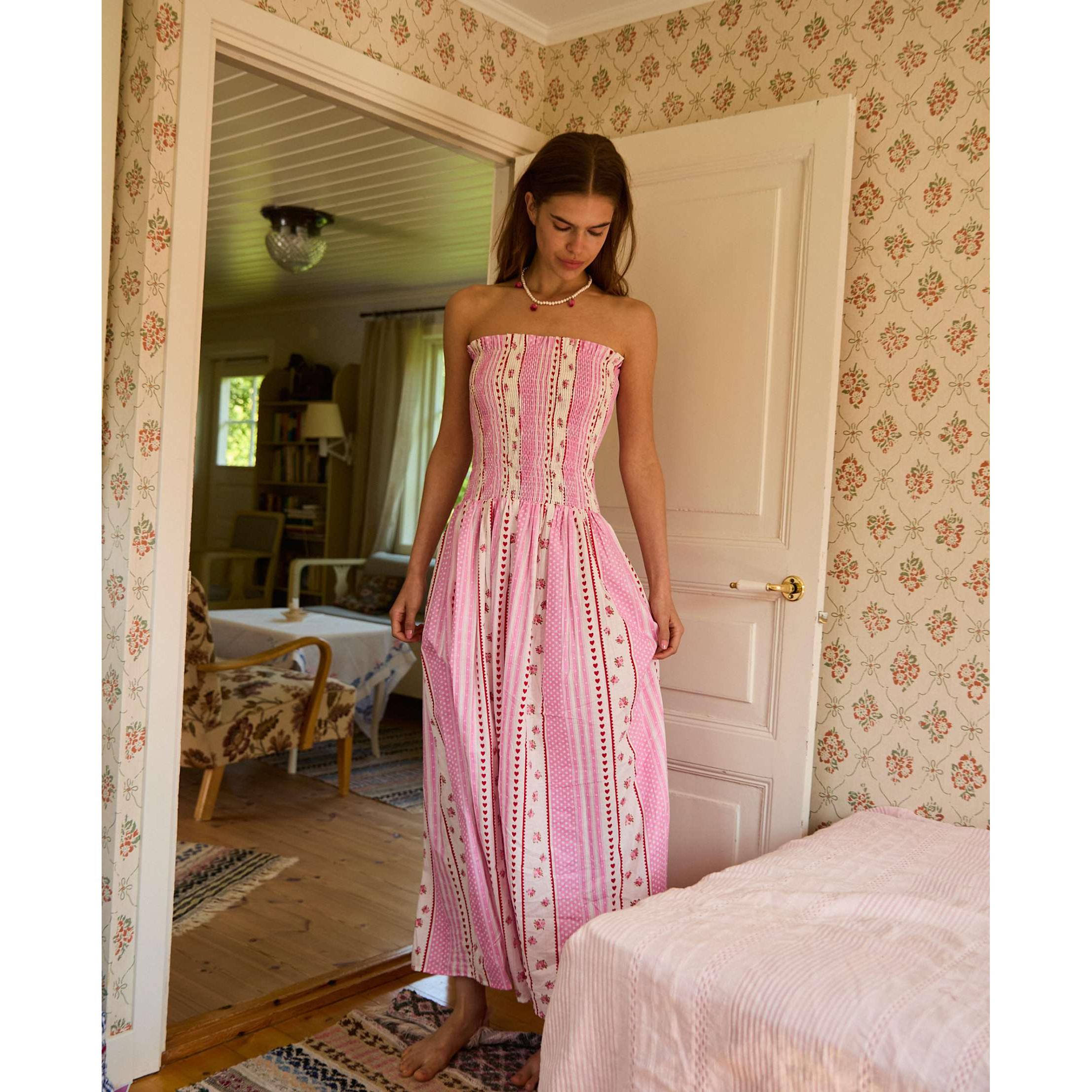 Sissel Edelbo, Jess Dress, Rose-Sissel Edelbo-Minlillebutik.dk