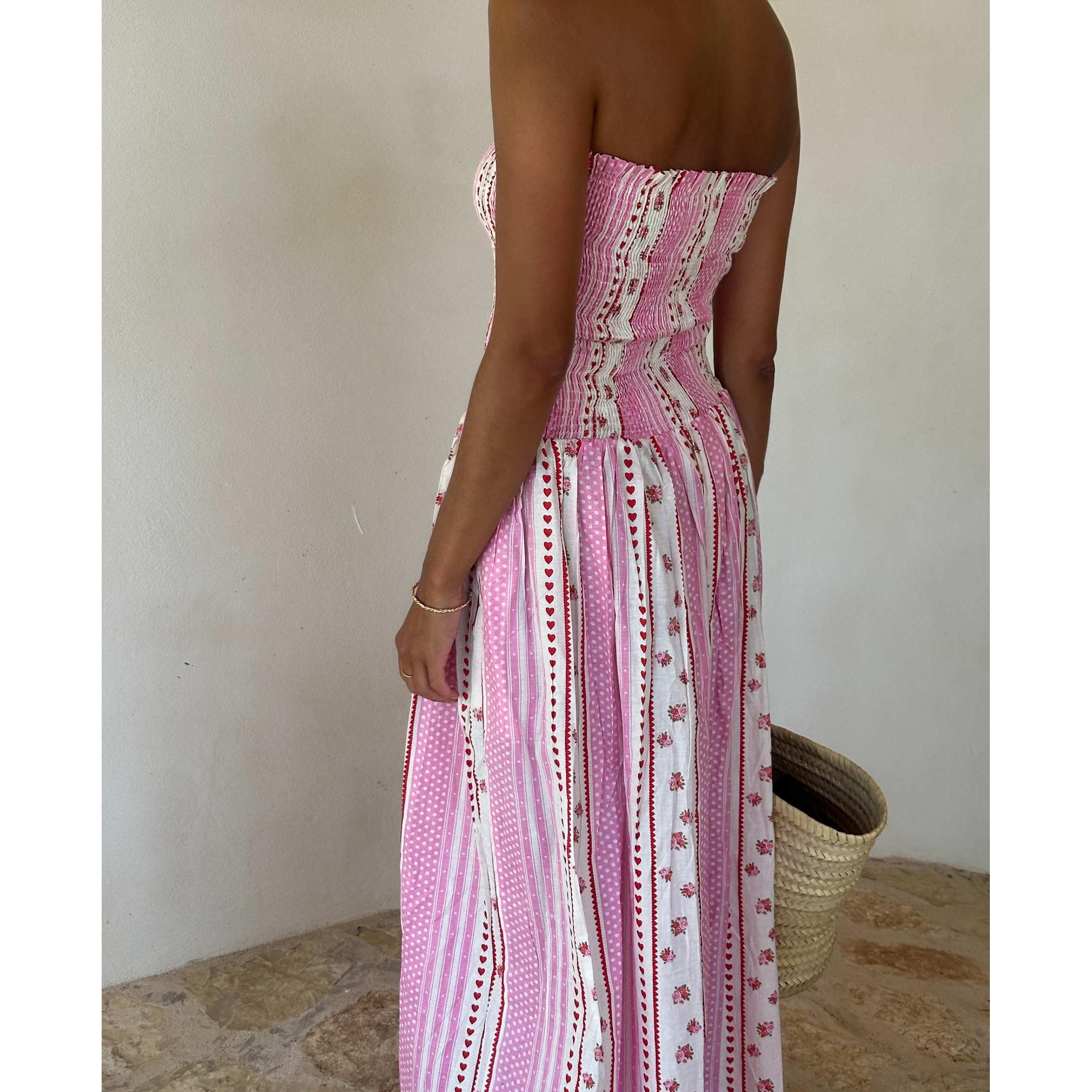 Sissel Edelbo, Jess Dress, Rose-Sissel Edelbo-Minlillebutik.dk