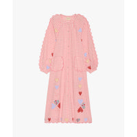 Sissel Edelbo, Kamal Dress, Pink Checks-Sissel Edelbo-Minlillebutik.dk