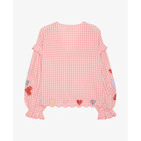 Sissel Edelbo, Kamal Top, Pink Checks-Sissel Edelbo-Minlillebutik.dk