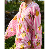 Sissel Edelbo, Lara Dress, Pink Lemons-Sissel Edelbo-Minlillebutik.dk
