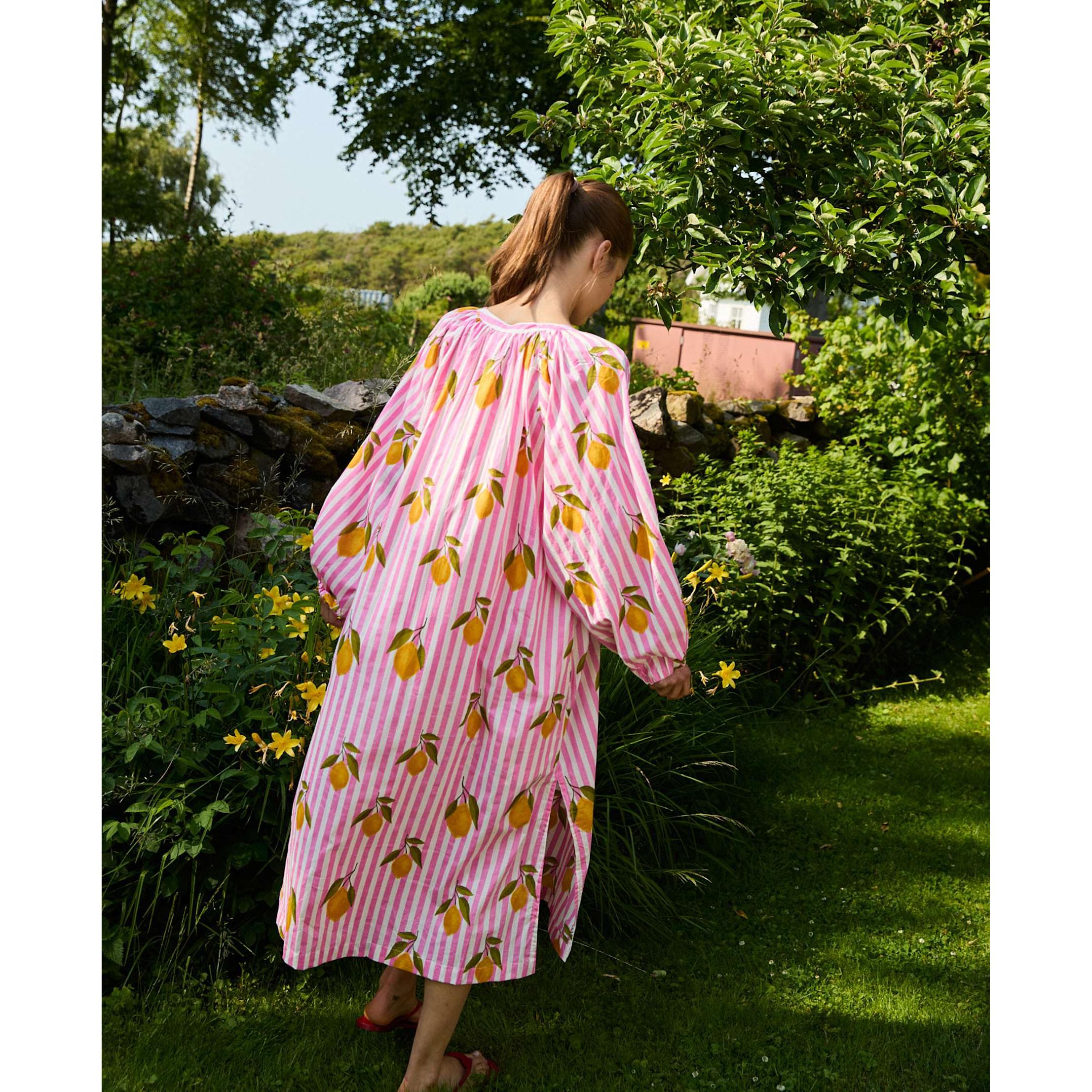 Sissel Edelbo, Lara Dress, Pink Lemons-Sissel Edelbo-Minlillebutik.dk
