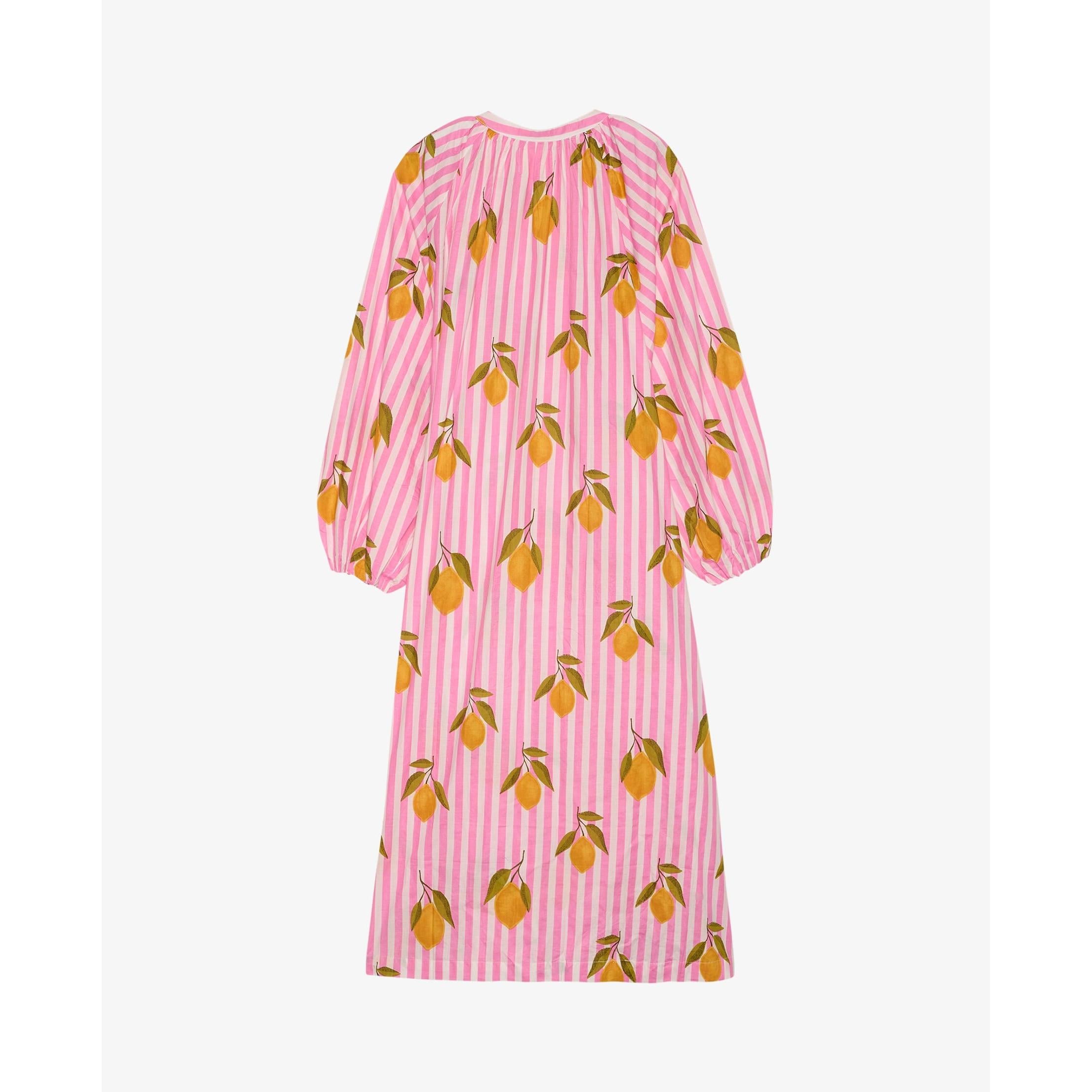 Sissel Edelbo, Lara Dress, Pink Lemons-Sissel Edelbo-Minlillebutik.dk