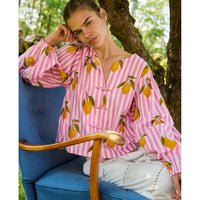 Sissel Edelbo, Limone Top, Pink Lemons-Sissel Edelbo-Minlillebutik.dk