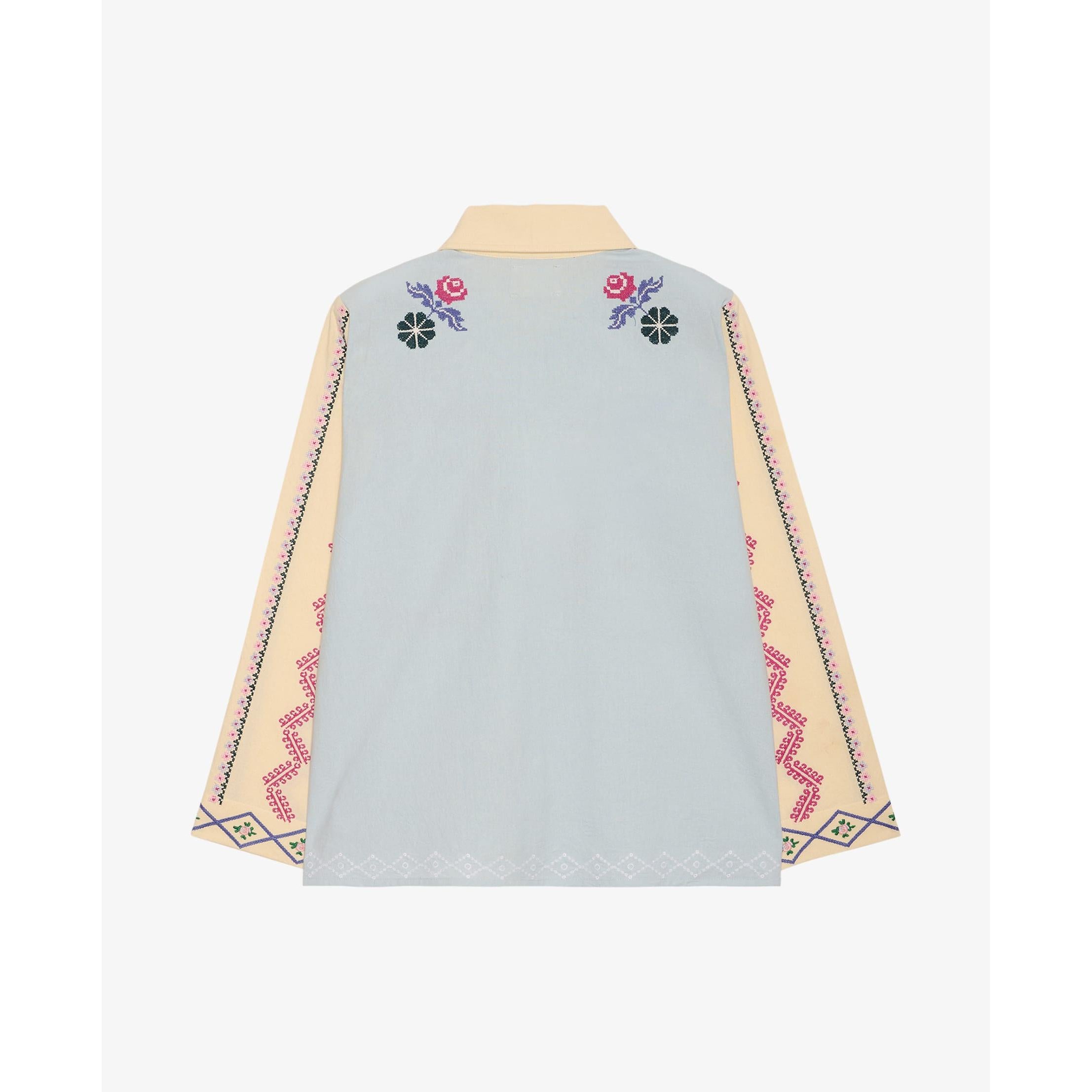 Sissel Edelbo, Louise Shirt, Baby Blue-Sissel Edelbo-Minlillebutik.dk