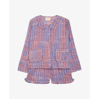 Sissel Edelbo, Nuvena Pyjamas Set, Blue Stripes-Sissel Edelbo-Minlillebutik.dk