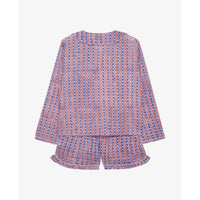 Sissel Edelbo, Nuvena Pyjamas Set, Blue Stripes-Sissel Edelbo-Minlillebutik.dk