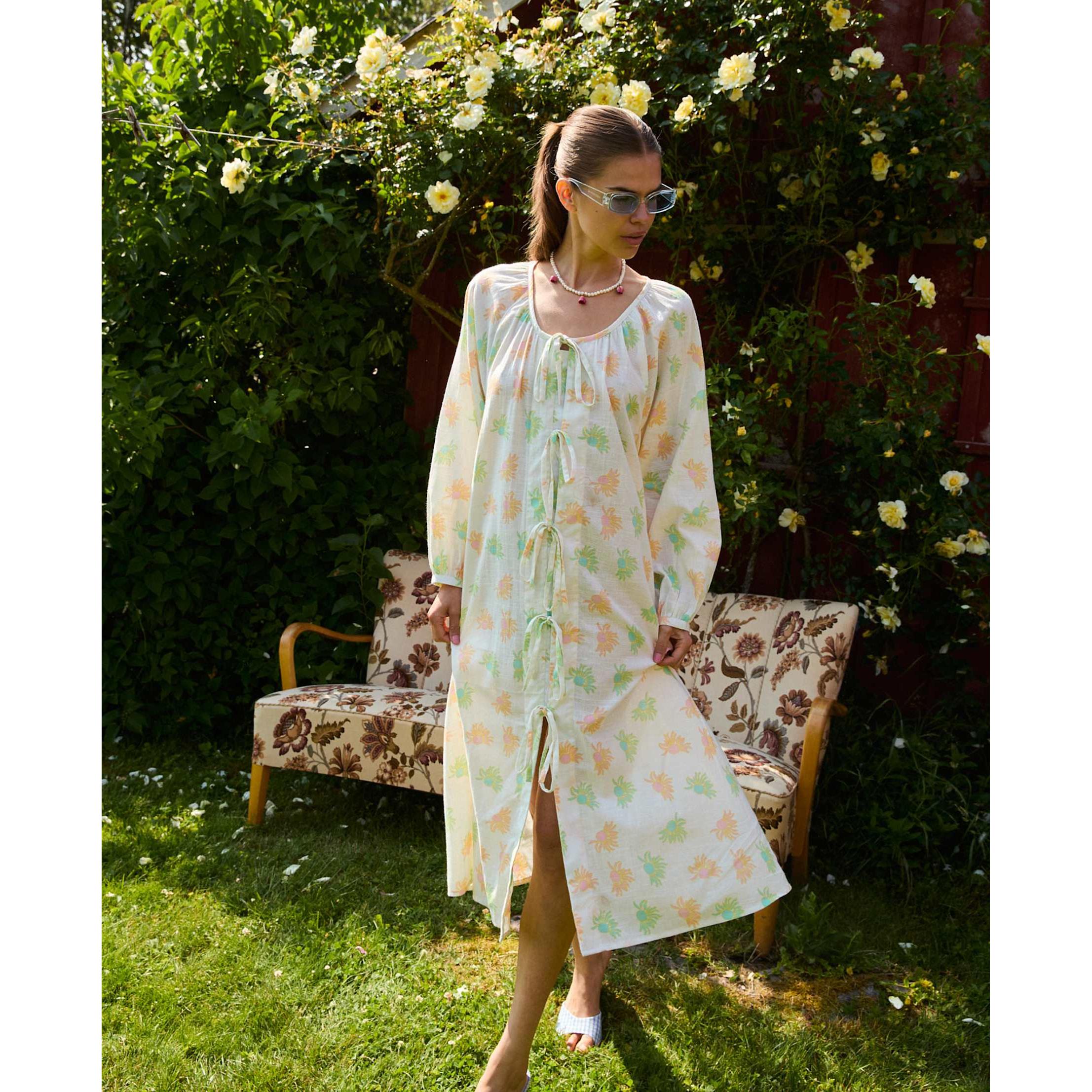 Sissel Edelbo, Stinne Dress, Pastel Sun-Sissel Edelbo-Minlillebutik.dk