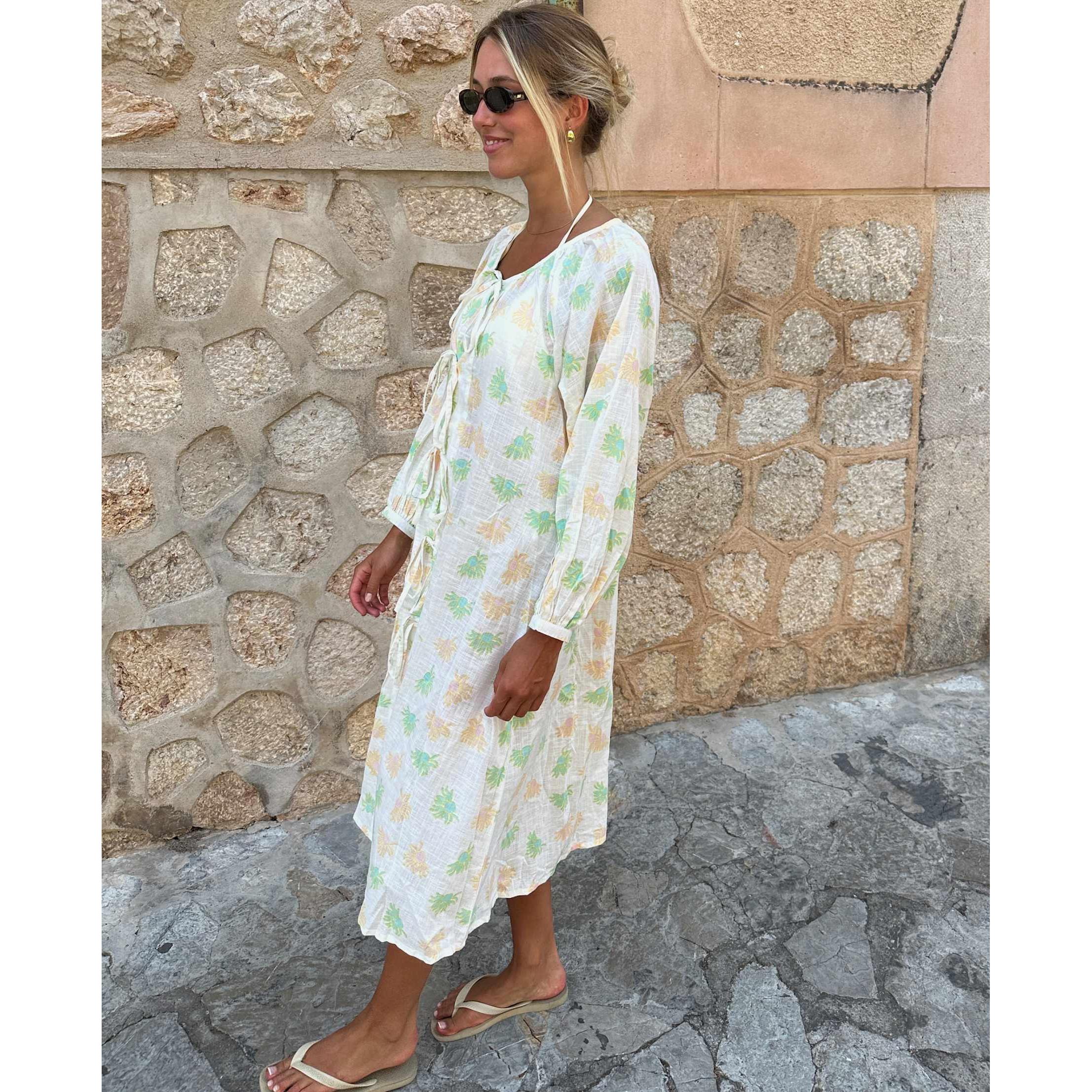 Sissel Edelbo, Stinne Dress, Pastel Sun-Sissel Edelbo-Minlillebutik.dk