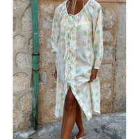 Sissel Edelbo, Stinne Dress, Pastel Sun-Sissel Edelbo-Minlillebutik.dk
