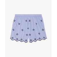 Sissel Edelbo, Tone Shorts, Blue Chambray-Sissel Edelbo-Minlillebutik.dk