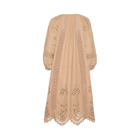 Sissel Edelbo, Mila Dress, Beige-Sissel Edelbo-Minlillebutik.dk