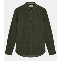 Anerkjendt, AKLeif Solid Cord Shirt, Forest night