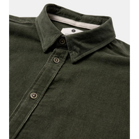 Anerkjendt, AKLeif Solid Cord Shirt, Forest night