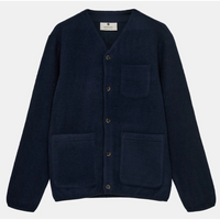 Anerkjendt, AKSigurd Boiled Wool overshirt, Sky captain