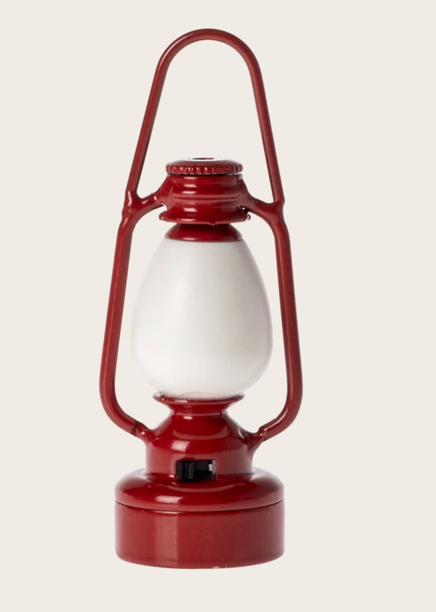 Maileg, Vintage Lanterne, Mus, Rød