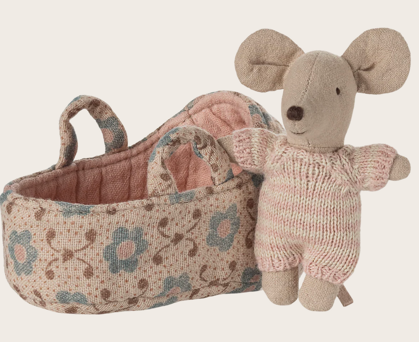 Maileg, Babymus i babylift, Rosa