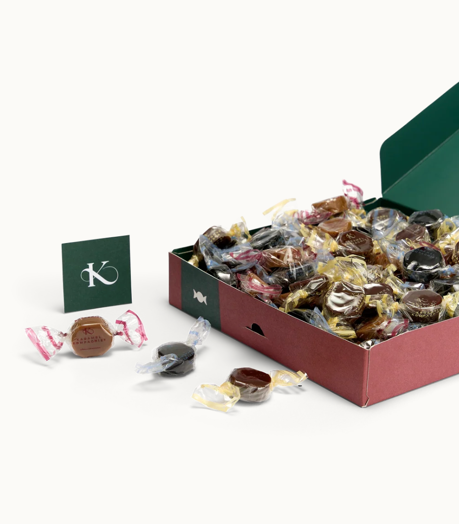 Karamel Kompagniet, Merry Christmas caramels, 1033658UK