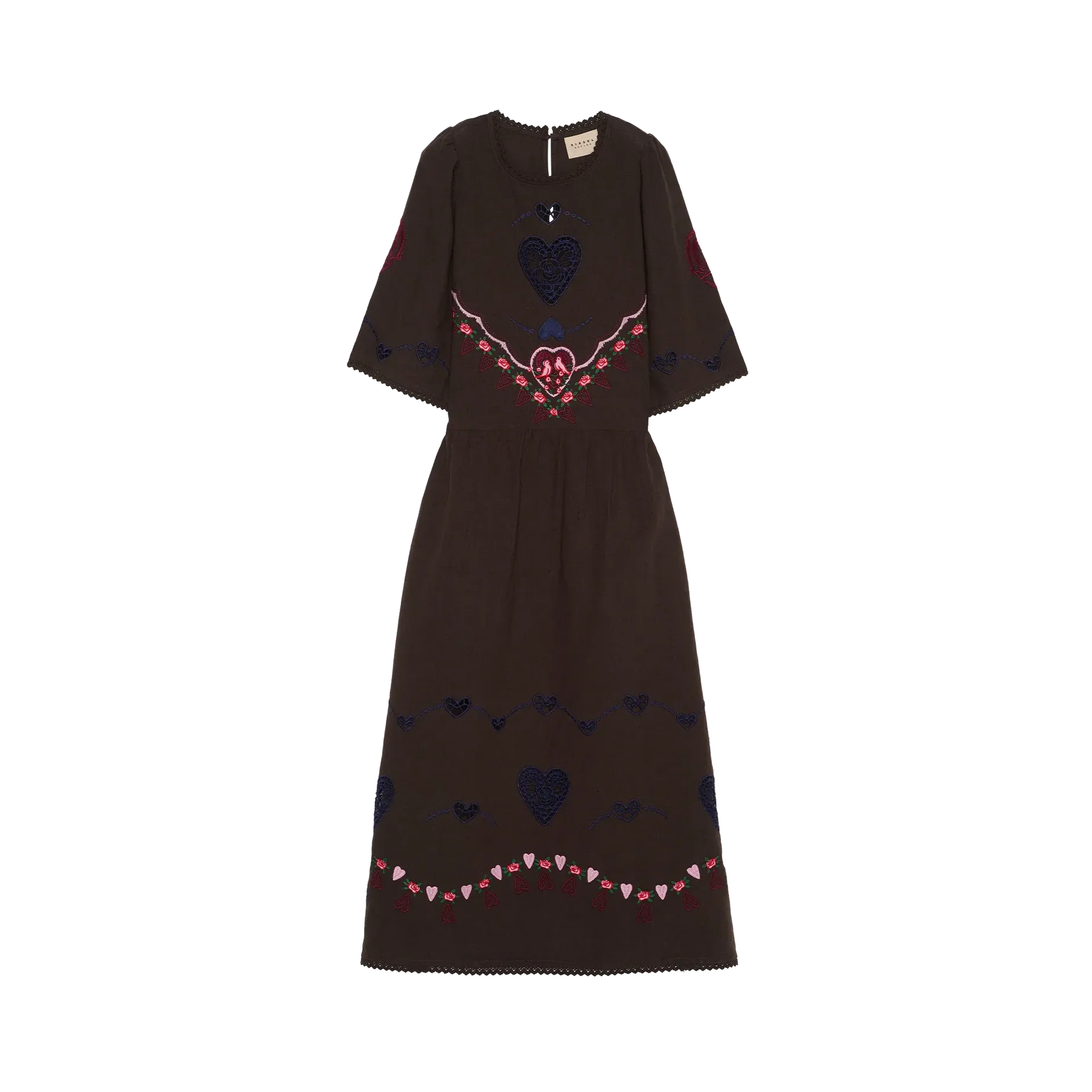Sissel Edelbo, Sky Dress, Organic Cotton, Brown
