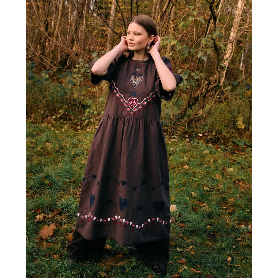 Sissel Edelbo, Sky Dress, Organic Cotton, Brown