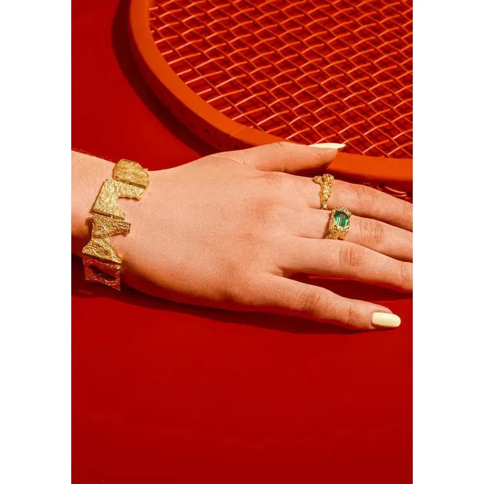 House of Vincent, Thracian Heirloom armbånd, Forgyldt-House of Vincent-Minlillebutik.dk