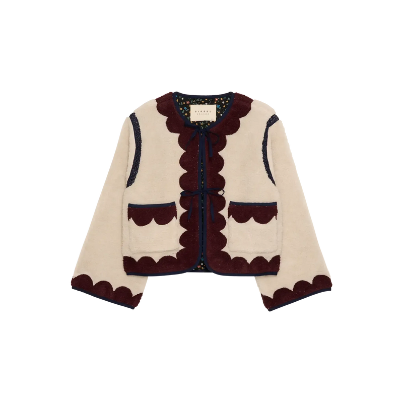 Sissel Edelbo, Tamara Jacket, Off White, Suzan Embroidery-Sissel Edelbo-Minlillebutik.dk