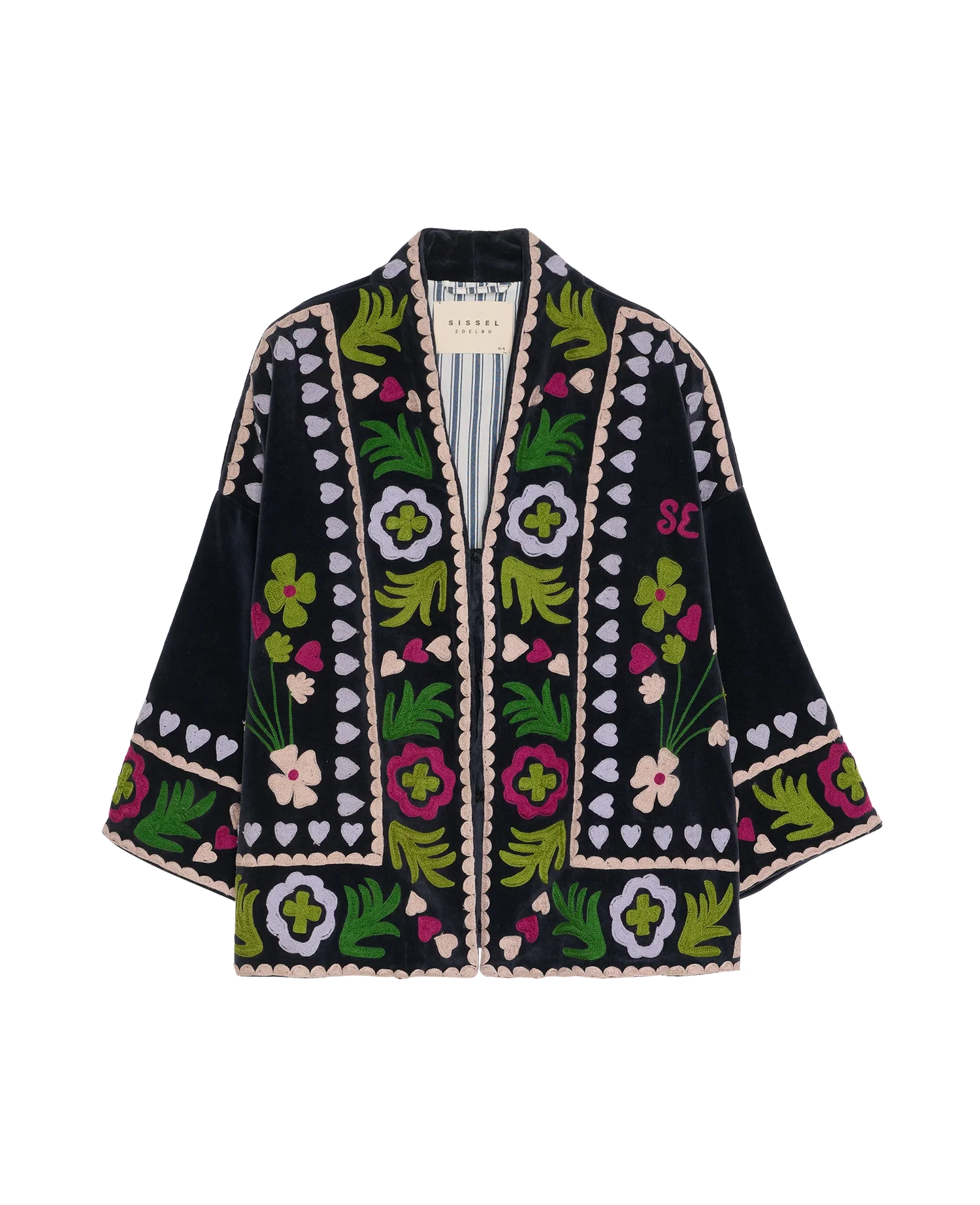 Sissel Edelbo, Timothy Jacket, Leftover Fabric, Almost Black, ONESIZE