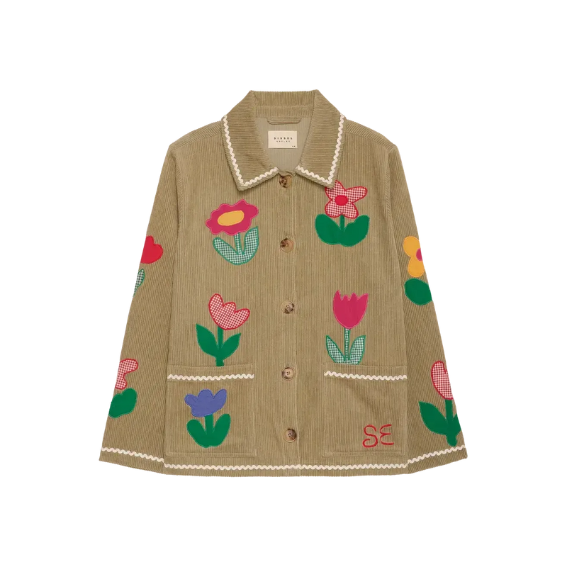 Sissel Edelbo, Twiggy Jacket, Leftover Fabric Tulip-Sissel Edelbo-Minlillebutik.dk