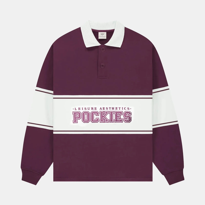Pockies, UM Polo, Cherry Red-Pockies-Minlillebutik.dk
