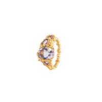 House of Vincent, Moonlit Secret Ring Gilded-House of Vincent-Minlillebutik.dk