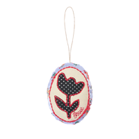 Sissel Edelbo, Vera easter egg ornament, Purple floral-Sissel Edelbo-Minlillebutik.dk