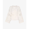 Sissel Edelbo, Winfrey Wrap Top, Off White