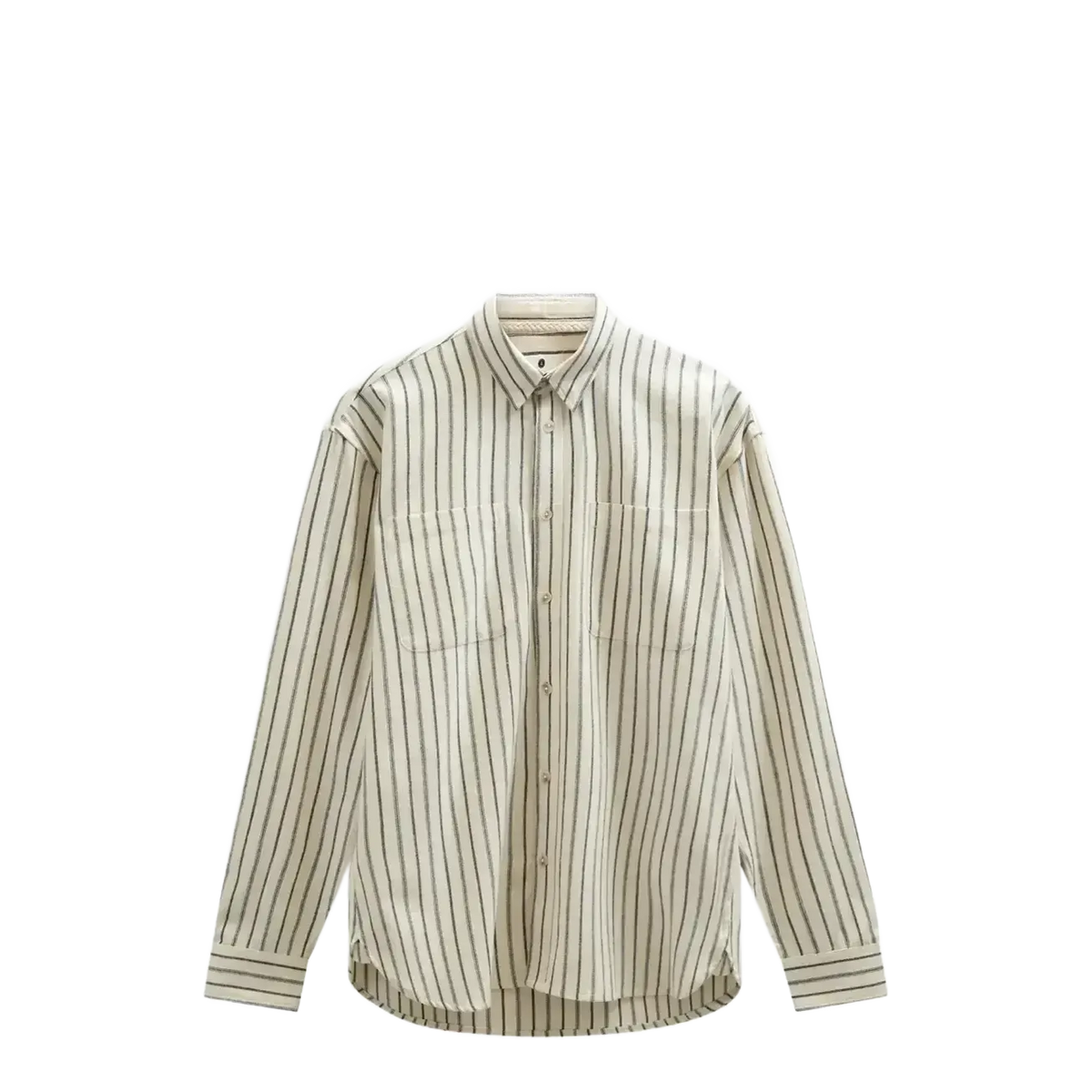 Anerkjendt, AKLasse Stripe L/S Shirt, Tofu-Anerkjendt-Minlillebutik.dk