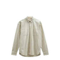 Anerkjendt, AKLasse Stripe L/S Shirt, Tofu-Anerkjendt-Minlillebutik.dk