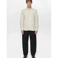 Anerkjendt, AKLasse Stripe L/S Shirt, Tofu-Anerkjendt-Minlillebutik.dk