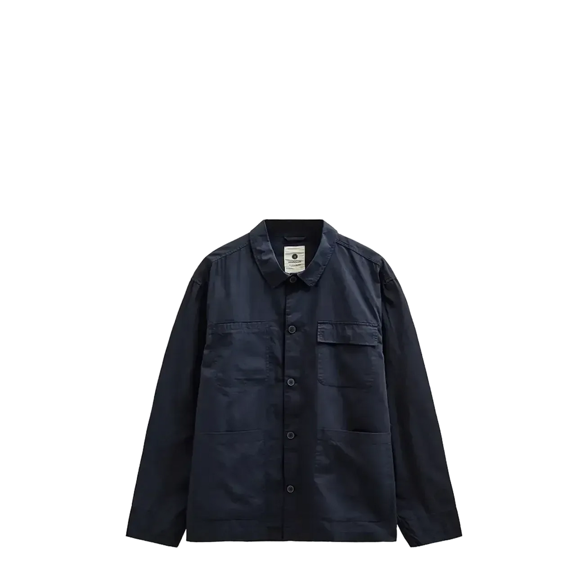 Anerkjendt, AKOdin, Cotton Poplin Overshirt, Sky Captain-Anerkjendt-Minlillebutik.dk