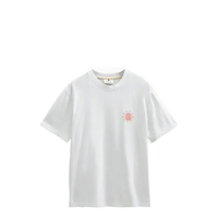 Anerkjendt, AKVillads Sun S/S Tee, Bright White-Anerkjendt-Minlillebutik.dk