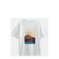 Anerkjendt, AKVillads Sun S/S Tee, Bright White-Anerkjendt-Minlillebutik.dk