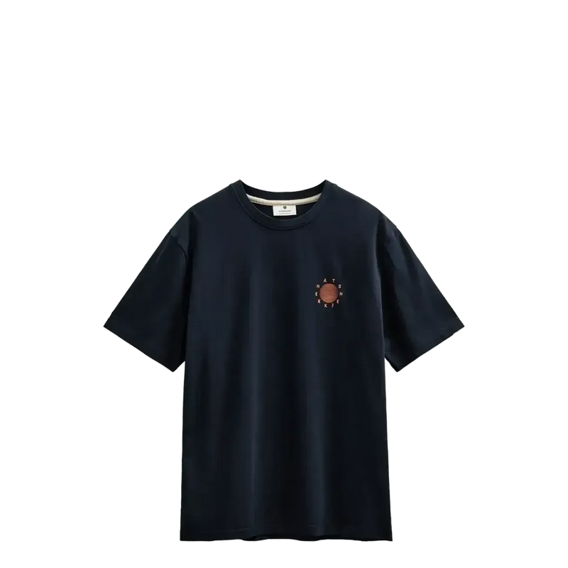 Anerkjendt, AKVillads Sun S/S Tee, Sky Captain-Anerkjendt-Minlillebutik.dk