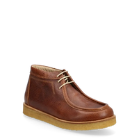 Angulus, Snørestøvle, Cognac-Angulus-Minlillebutik.dk