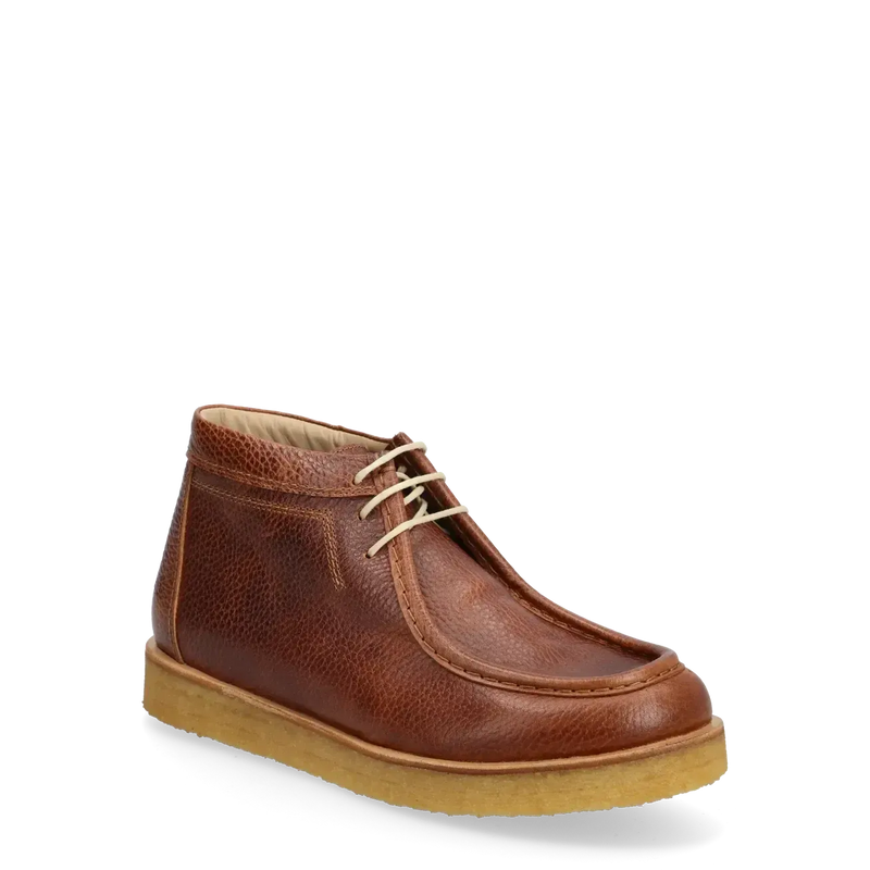 Angulus, Snørestøvle, Cognac-Angulus-Minlillebutik.dk