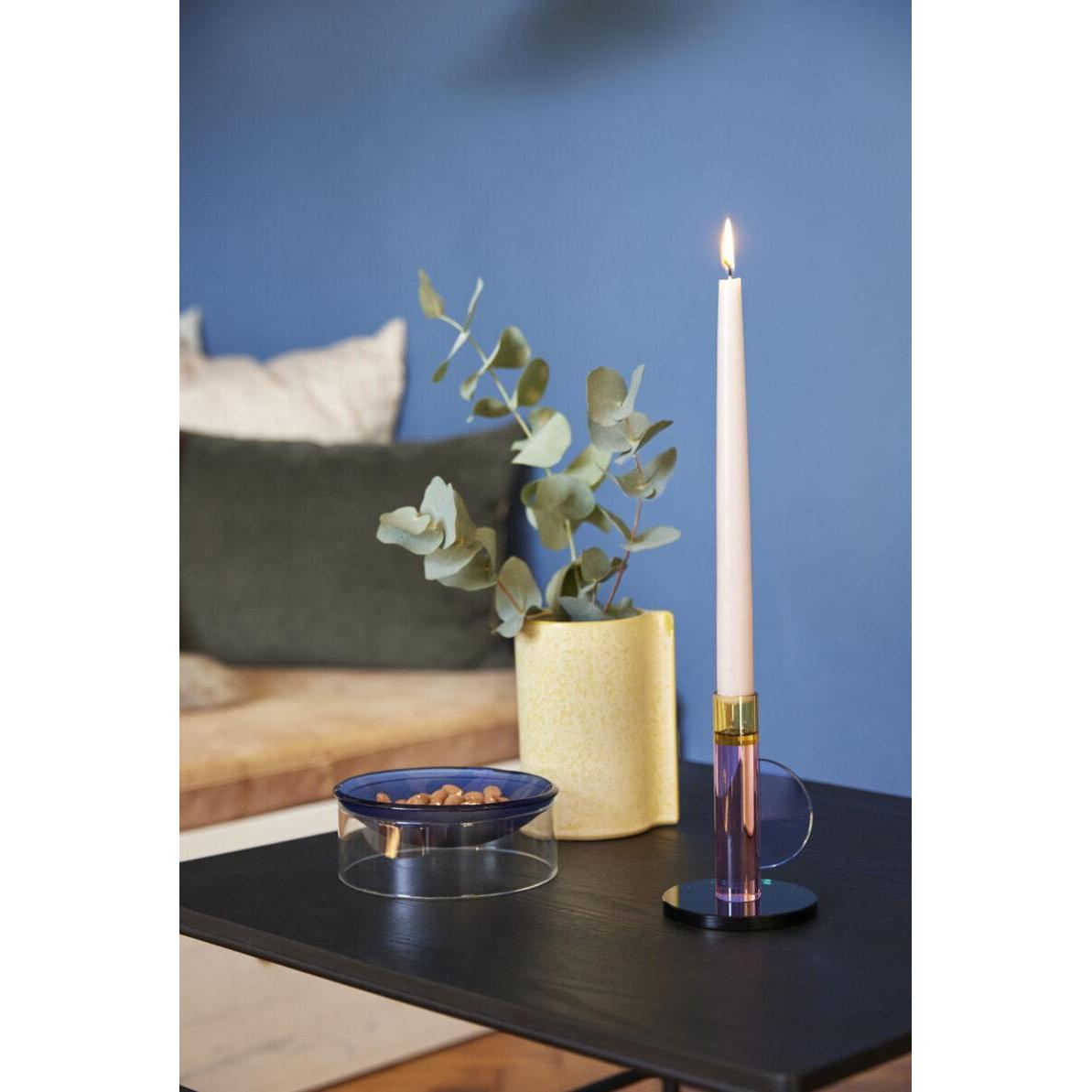 Hübsch, Lysestage, Astro, Pink-Hübsch-Minlillebutik.dk