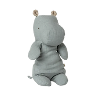 Maileg, Safari friends, Flodhest, Medium, Blå 16-5602-01-Maileg-Minlillebutik.dk