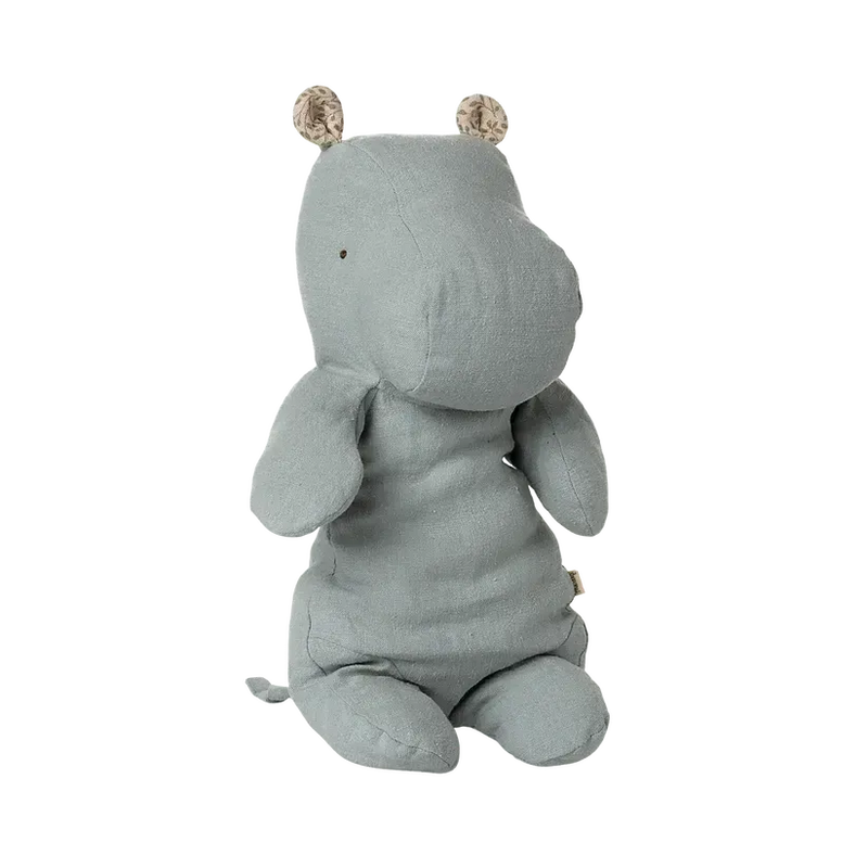 Maileg, Safari friends, Flodhest, Medium, Blå 16-5602-01-Maileg-Minlillebutik.dk